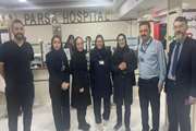 بازدید از بیمارستان پارسا به منظور موافقت اصولی بخش های ویژه 
