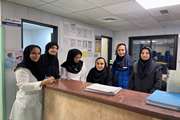 بازدید کارشناسان گروه مادر، نوزاد و مامای معاونت درمان و جوانی جمعیت، سلامت خانواده معاونت بهداشت از بیمارستان آیت اله کاشانی