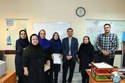 تقدیر از کارکنان مدیریت نظارت بر درمان معاونت‌ درمان 