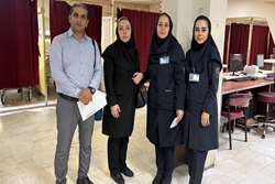 بازدید کارشناسان معاونت درمان از بیمارستان شریعتی در راستای نظارت بر ارائه خدمات تشخیصی درمانی در شرایط اضطراری