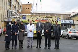 بازدید هیئت‌رئیسه دانشگاه علوم پزشکی تهران از مرکز طبی کودکان در نخستین روز سال 1404