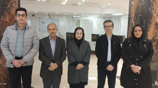 بازدید مشاور محترم معاون درمان و کارشناس مسئول محترم طرح و برنامه از بیمارستان جدیدالاحداث شهدای اسلامشهر 