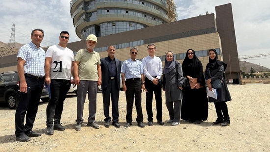 بازدید از بیمارستان در حال احداث علوم و اعصاب با هدف بررسی روند اجرا و پیشرفت 