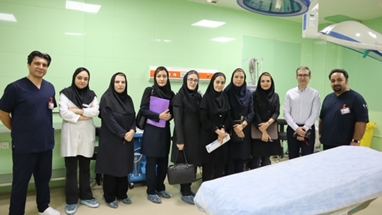 بازدید نهایی و فنی از بخش آنژیوگرافی بیمارستان امام زمان (عج) 