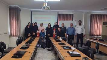 برگزاری دوره آموزشی ایمنی ویژه کارکنان کتابخانه مرکزی و مرکز اسناد دانشگاه علوم پزشکی تهران