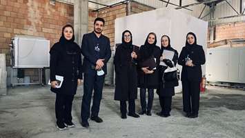 بازدید از بیمارستان پارسا به منظور تأیید بخش جدیدالاحداث و افزایش تخت‌های بستری۲۷ بهمن ماه