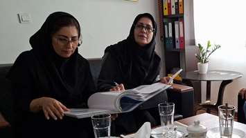 بازدید کارشناسان مسئول پرستاری از مرکز مراقبت پرستاری در منزل آبادیس
