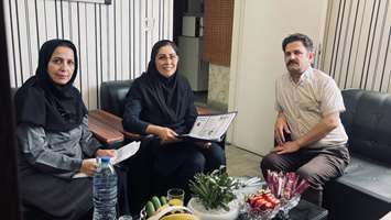 بازدید کارشناسان مسئول مدیریت پرستاری از مرکز مشاوره پرستاری در منزل نشاط زندگی