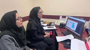 حضور کارشناس مسئولین مدیریت پرستاری در وبینار آموزش و تبیین شاخص‌های حساس به مراقبت پرستاری