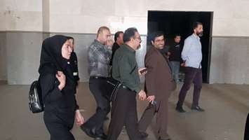 بازدید میدانی مرکز مدیریت حوادث و فوریت های پزشکی معاونت‌ درمان دانشگاه علوم پزشکی تهران از محل مراسم تشییع رهبر شهید