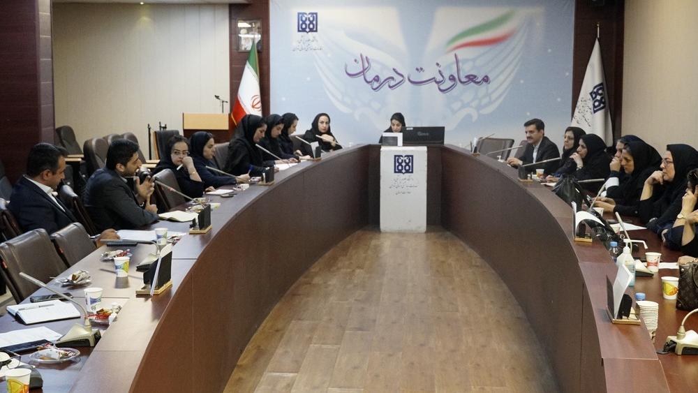 نشست ارسال الکترونیک مدارک پزشکی درخواست بیمه های تکمیلی در بستر میز خدمت دانشگاه علوم پزشکی تهران 