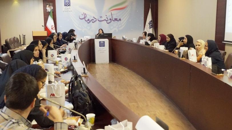 برگزاری دوره آموزشی مدیریت مواجهه شغلی با حضور سوپروایزران کنترل عفونت دانشگاه علوم پزشکی تهران